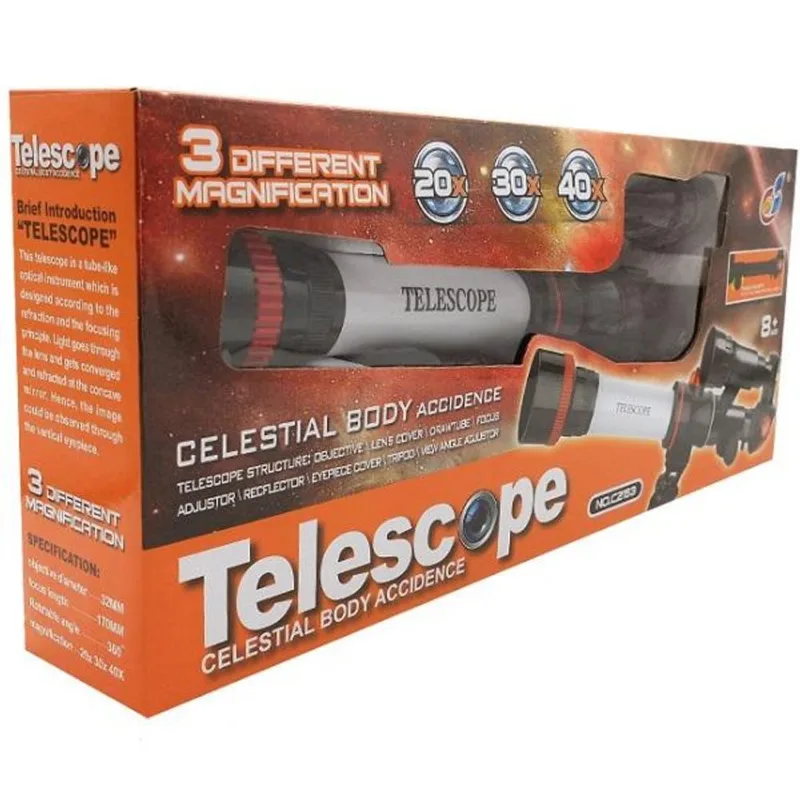 Telescopio Infantil Mario Brinquedos C2153