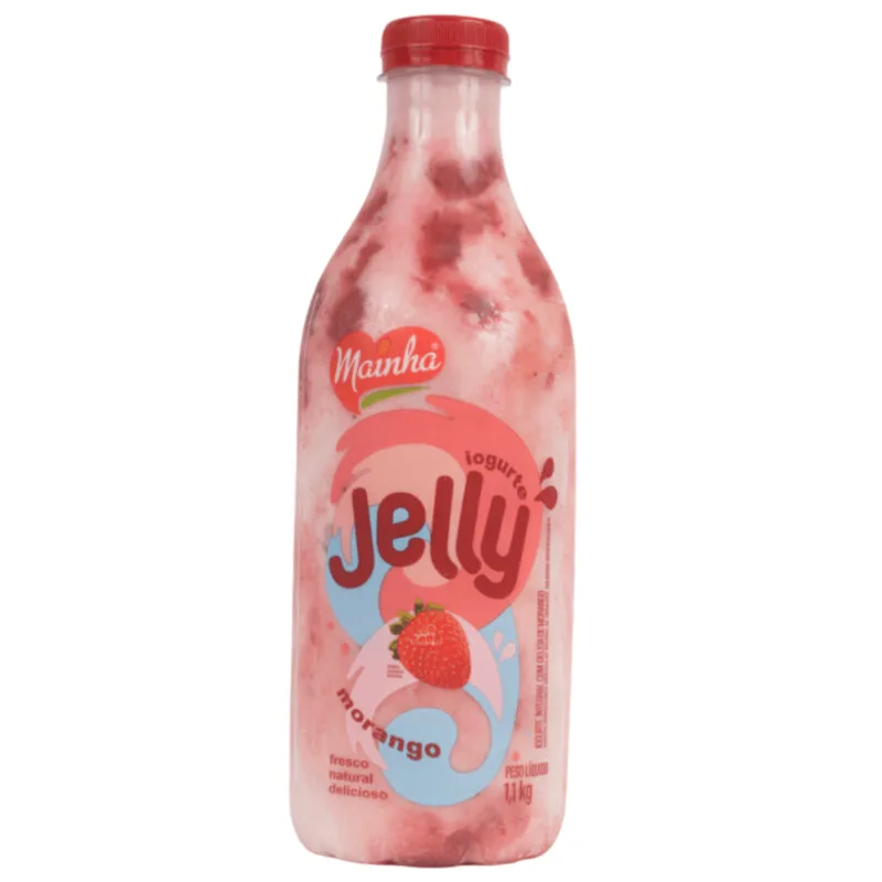 Iogurte Mainha Jelly Morango 1,1Kg