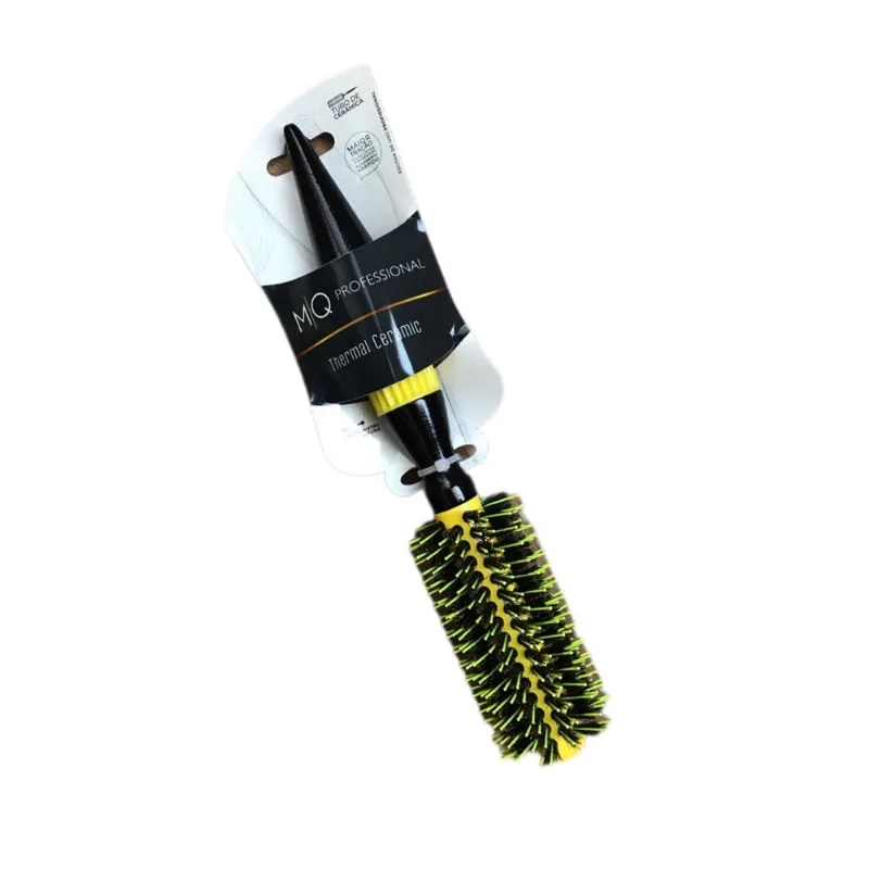 Mq escova profissional mad prime thermal ceramic cerdas mistas 19MM