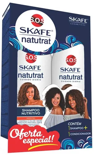 Kit Sos Natu Hair Sh Cond 600ml - Higiene E Beleza
