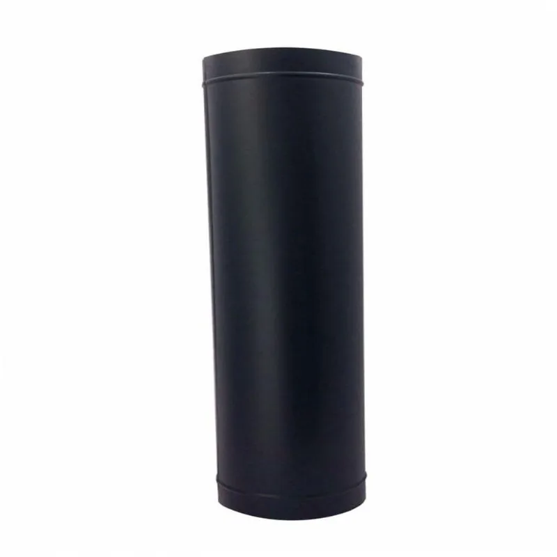 Duto Preto Para Chaminé 250 Mm De Diâmetro 60 Cm De Altura