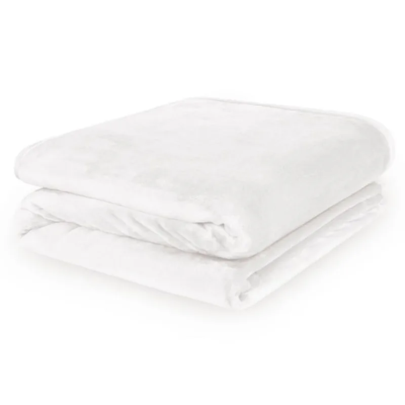Cobertor Queen Size Europa Toque de Luxo 220 x 240cm Branco - Europa - Cama, Mesa E Banho