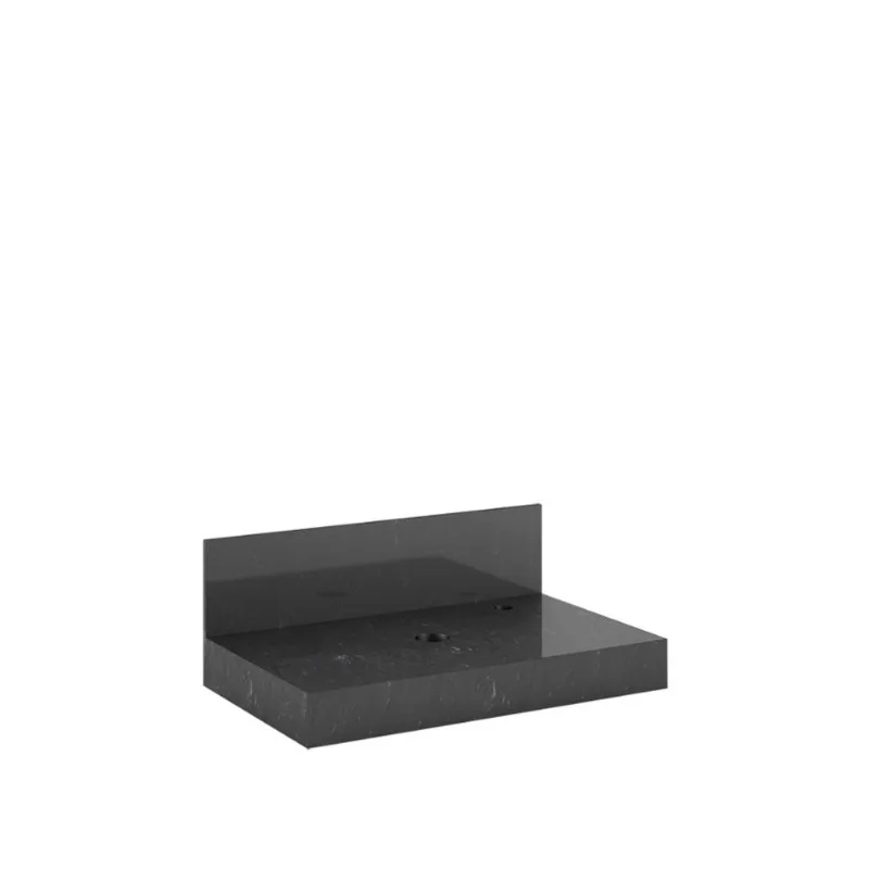 Lavatório Para Cuba De Apoio Slim 60 Black Blu