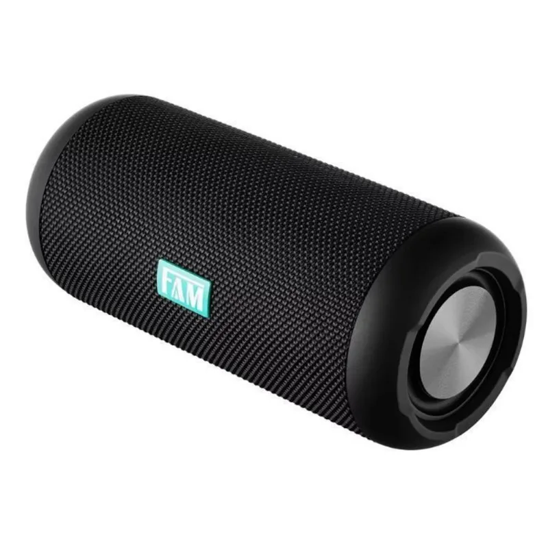 Caixa De Som Bluetooth Fam A046 40w Ip67 Prova D'água Preto