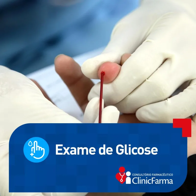 Clinic Farma Exame De Glicose ECO - Clinic Farma - Serviços De Saúde