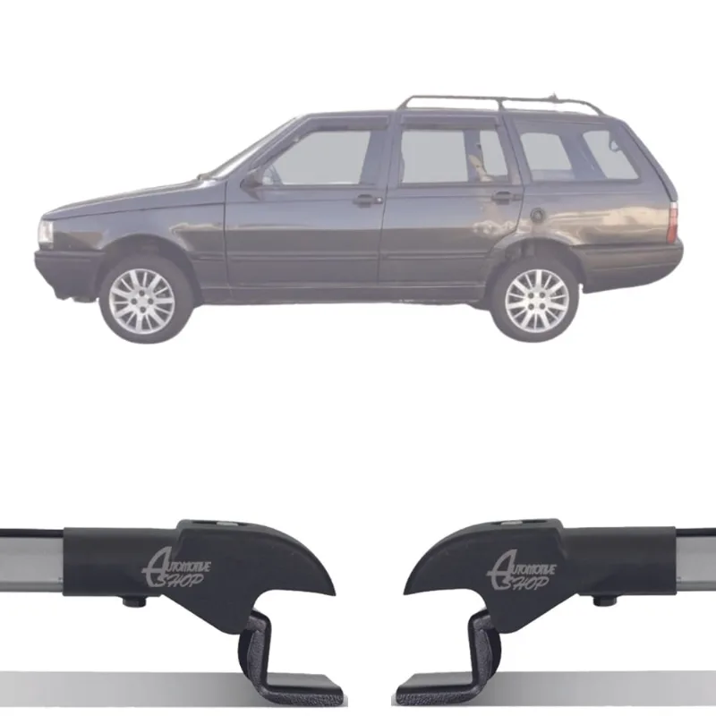 Rack Trav Teto Aluminio Prime Elba C Longarina Todas Pr059