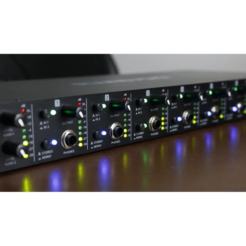 Amplificador De Fone 8 Canais Soundvoice Power 8