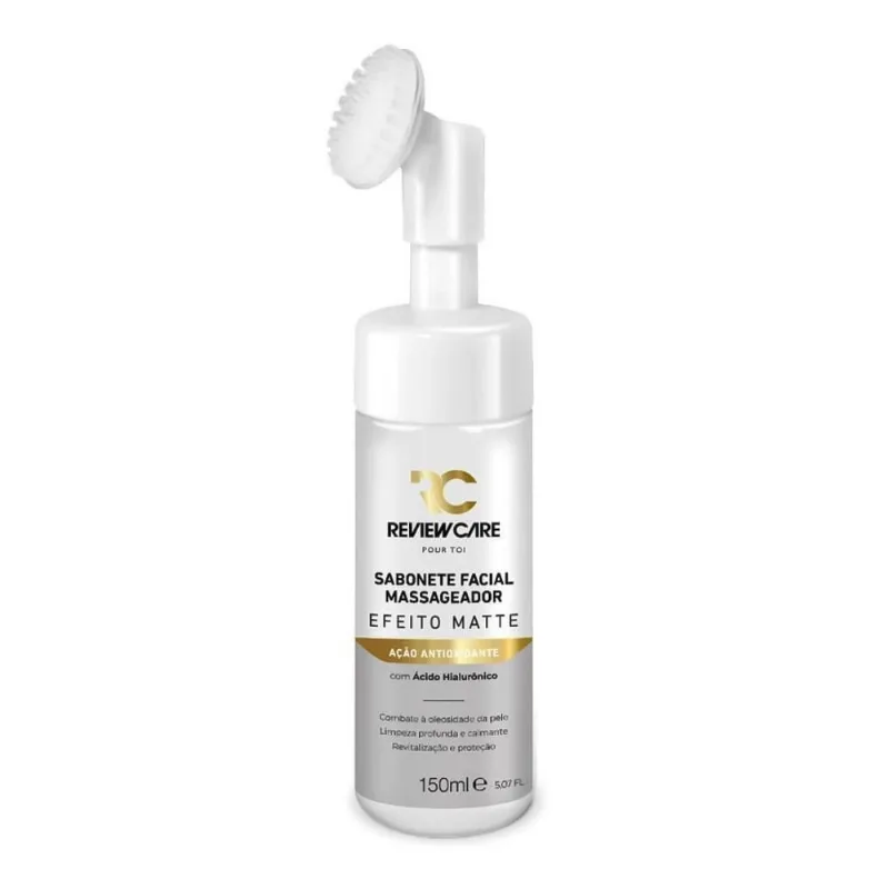 Review care sabonete líquido facial massageador effeito matte com 150ML