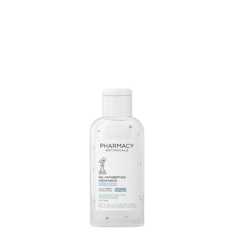 Pharmacy Botanicals Gel Antisséptico Hidra Sem Perf 60ml