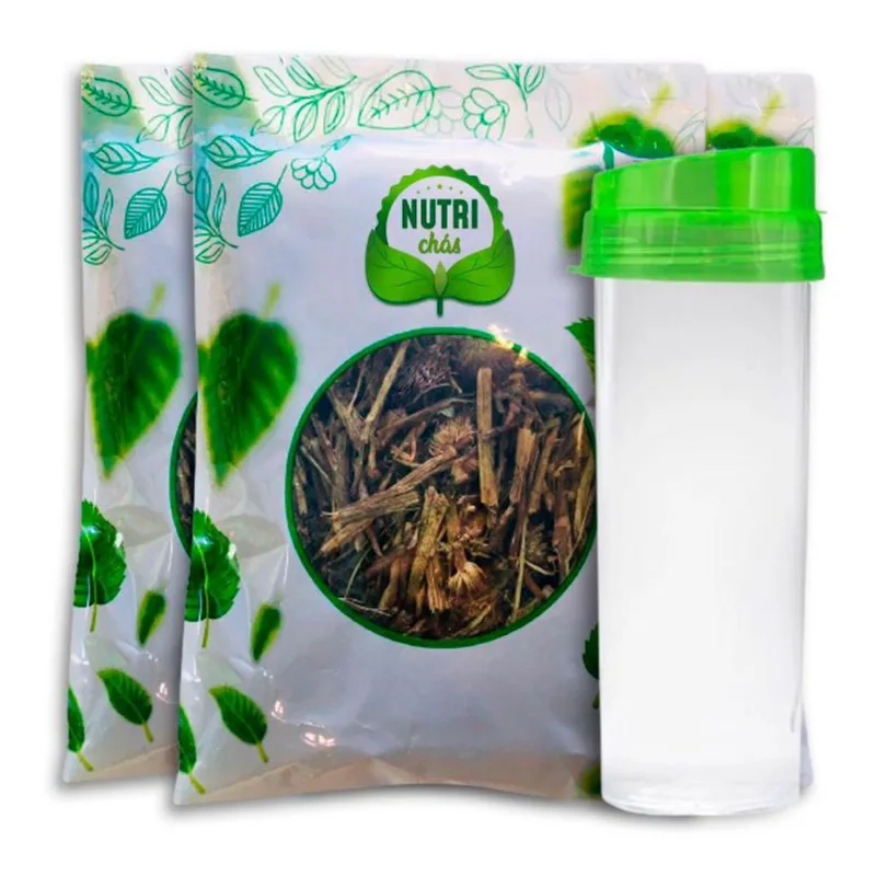 3x Chá de Equinácea 100gr - Premium 100% Natural + Garrafa