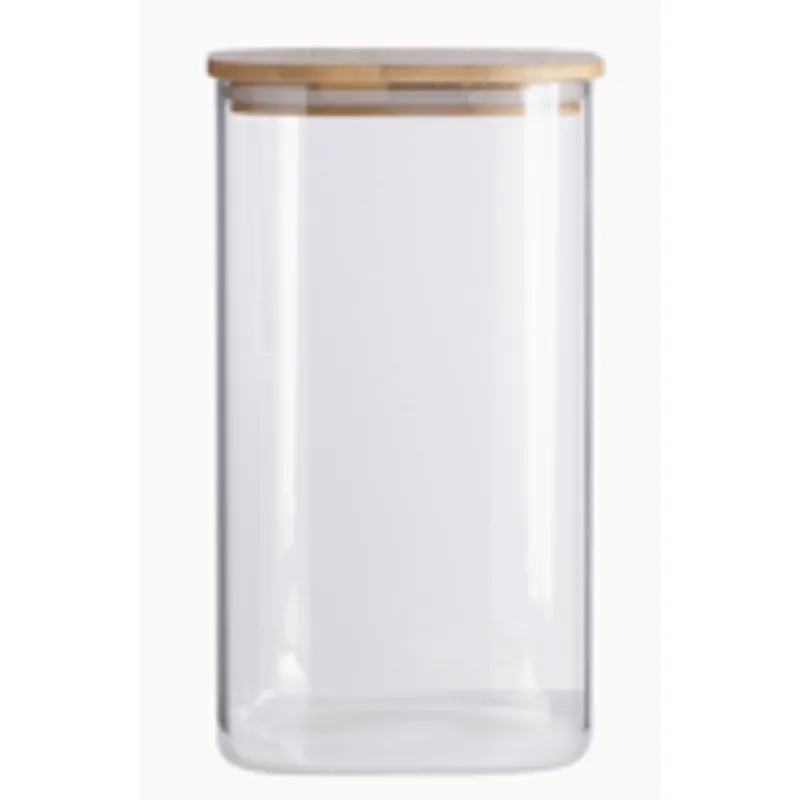 Pote de Mantimentos Flat 1400mL Oikos