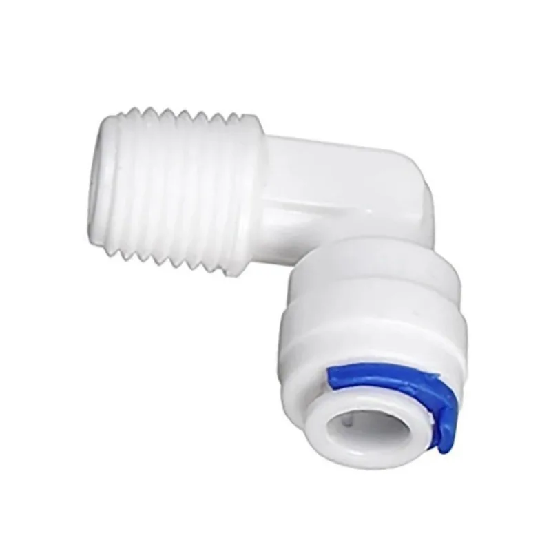 Cotovelo Joelho L Rosca 1/4 Macho para Mangueira Tubo 1/4