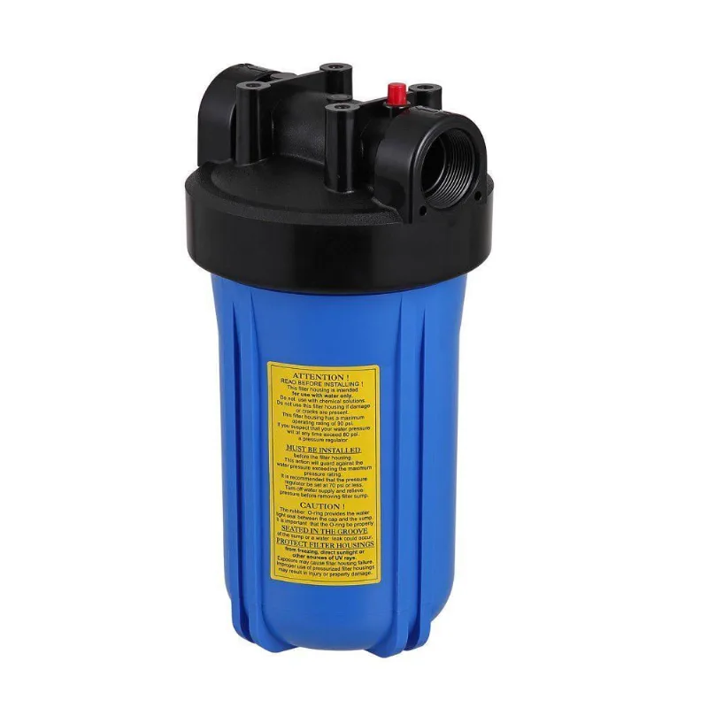 Kit Carcaça Filtro BIG Blue BBI 10 x 4,5 com Chave e Suporte