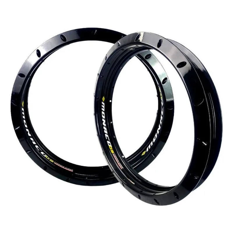 Par Aros Alumínio Para Pneu Sem Camara Monaco Gs Cg Titan