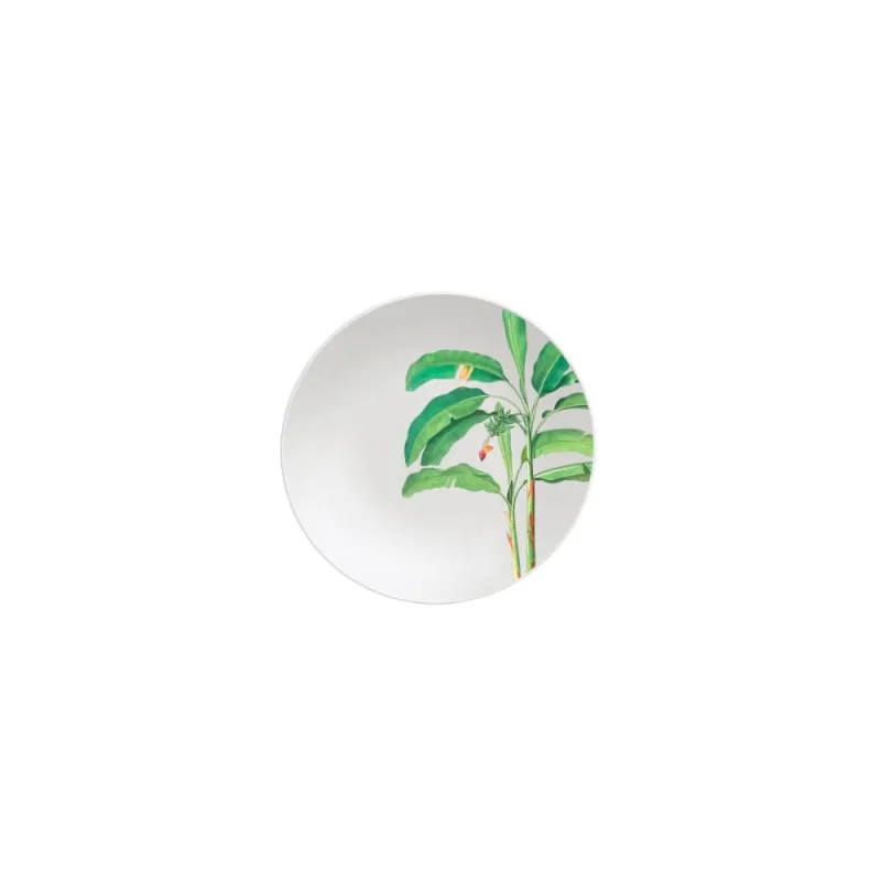 Prato Sobremesa Tramontina Graziela em Porcelana Decorada 19 cm - Tramontina - Móveis