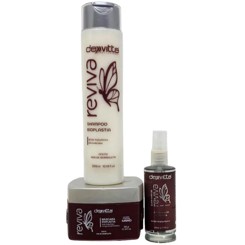 Bioplastia Reviva Sh300Ml Mas 300G Finalizador 60Ml Dexvitta