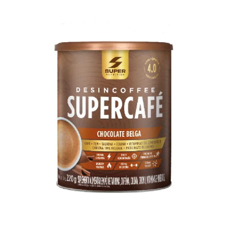 Desincoffee Super Café Chocolate Belga Super Nutrition 200g