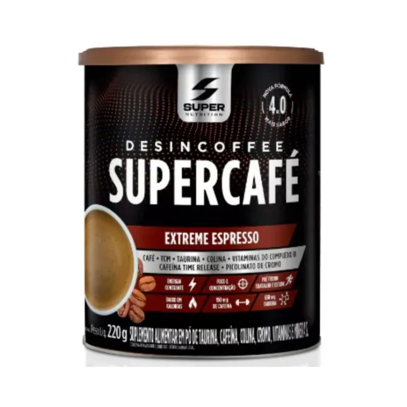 Desincoffee Super Café Extreme Espresso Super Nutrition 220g