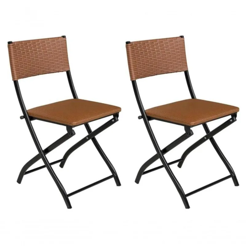 Cadeira Dobravel Bar, Lanchonete Caramelo - Kit 2 Pc - OUTRAS - Móveis