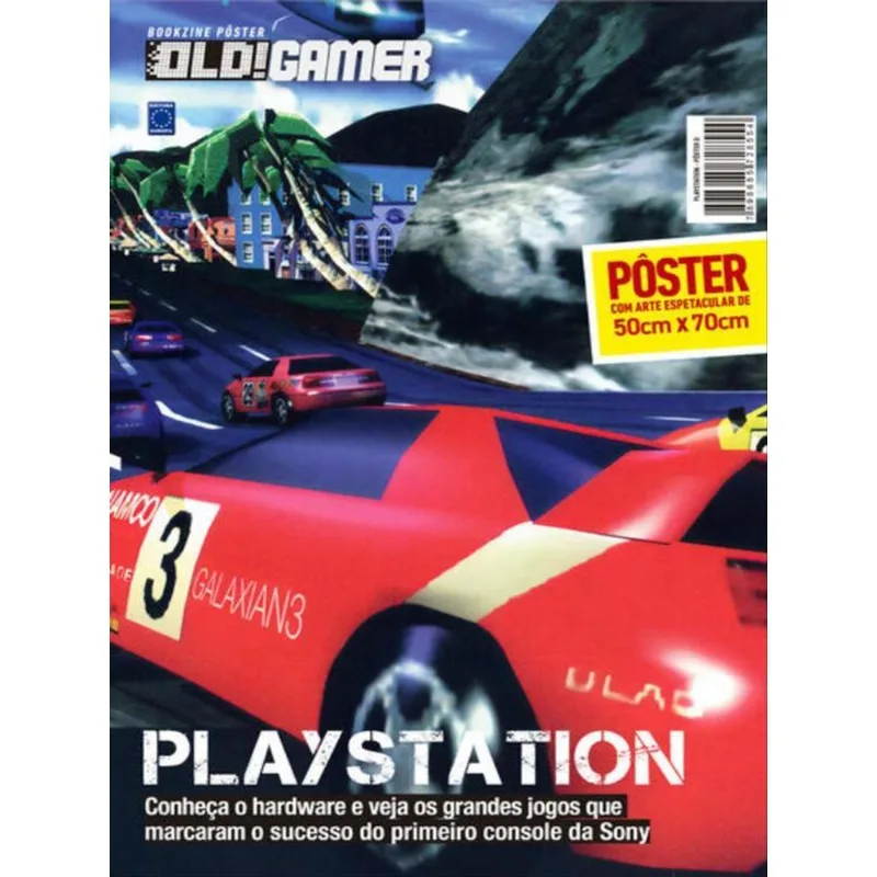 SUPERPÔSTER OLD!GAMER - RIDGE RACER PLAYSTATION 1