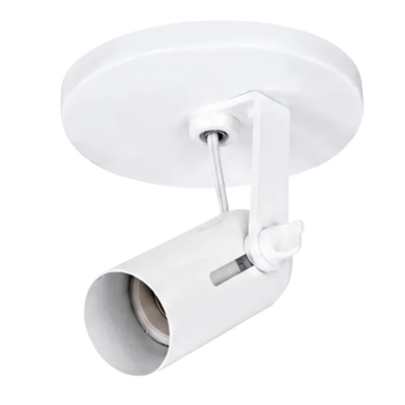 Spot de Sobrepor Tubo em Alumínio para 1 Lâmpada E27 Art Line Spot de Sobrepor Tubo Branco para 1 lâmpada E27