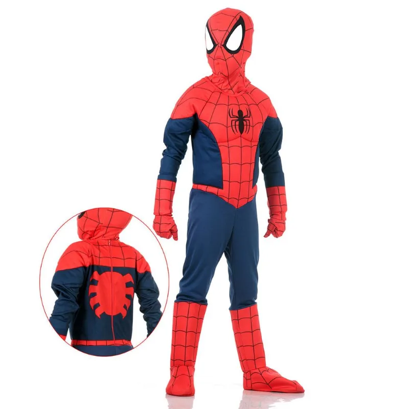 Fantasia Homem Aranha com Peitoral Infantil - Premium - Marvel P