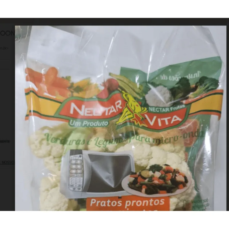 Couve Flor P/Microondas Nectar Pacote 250 Gramas
