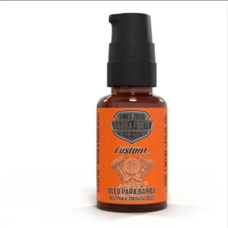 Óleo Para Barba Barba Forte Custom 30Ml