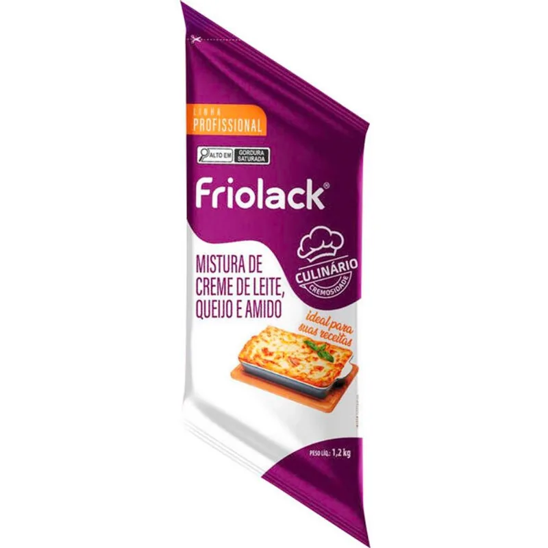 Mistura de Requeijão Friolack Com Amido 1,2kg