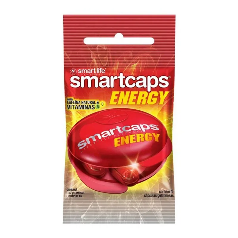Smartcaps Energy Com 4 Cápsulas
