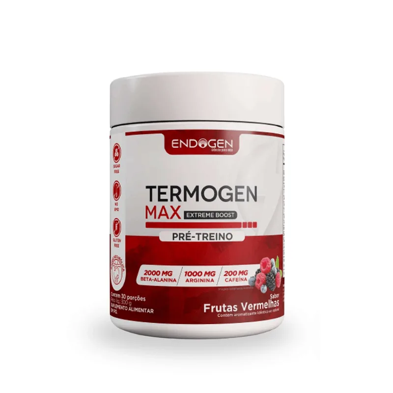 Termogen Max Frutas Vermelhas 300g Endogen