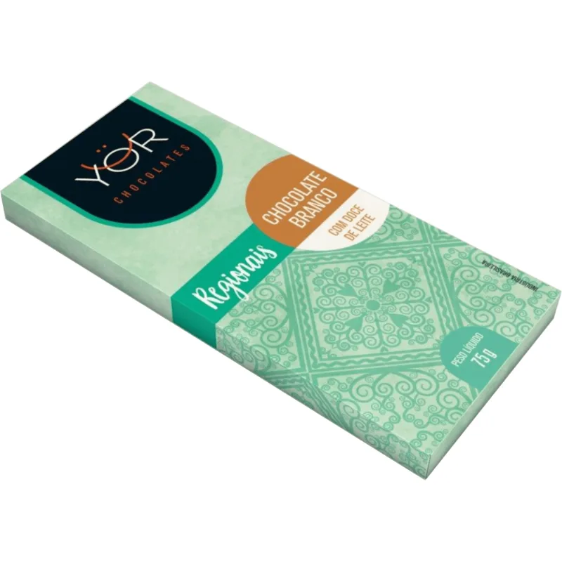 Chocolate Branco Com Doce De Leite Yor 75g CHOC YOR 75G BCO C/DOCE