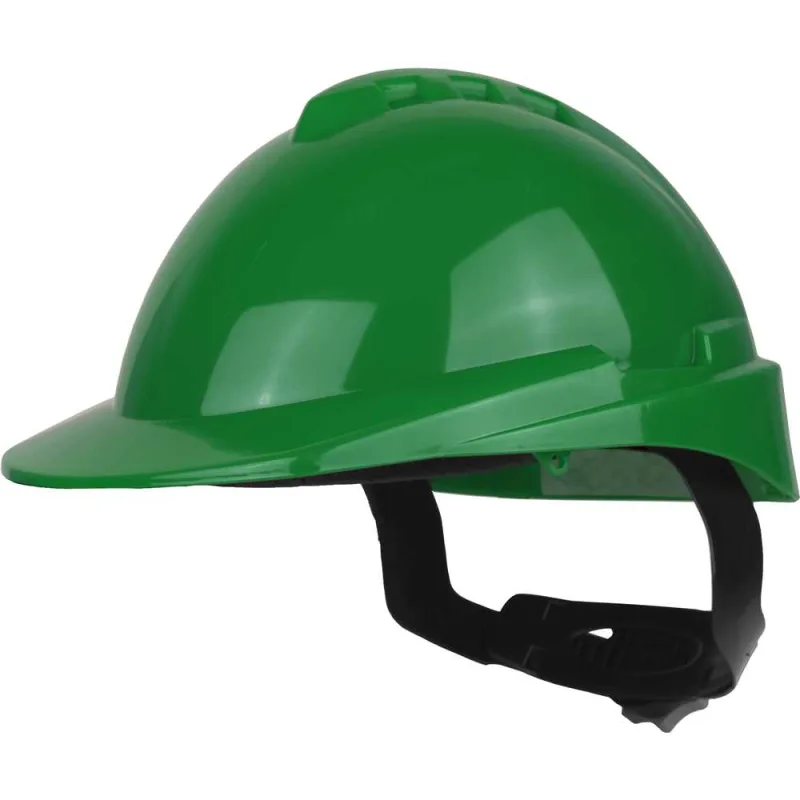 Capacete aba frontal verde com catraca e jugular Milenium 904911 - LIBUS - LIBUS - Epi