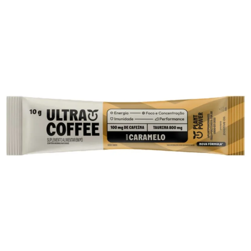 Ultracoffee Caramelo Plant Power 10g