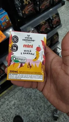 Beb Castanha ATDC 200ml Caju/maçã/banana