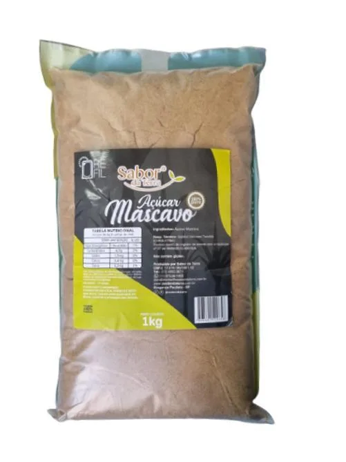 Açúcar Mascavo Sabor Da Terra 1kg - Não Informado - Mercearia