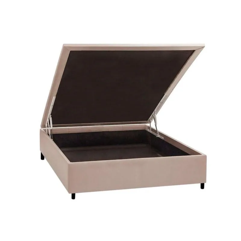 Cama Box Baú Casal Universal Courano Clean (138x188x35) - Costa Rica - Não Disponível - Móveis