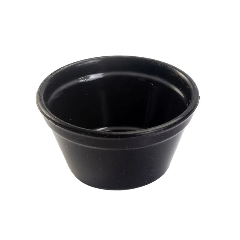 Ramequim Cheff 150ml Preto em Silicone