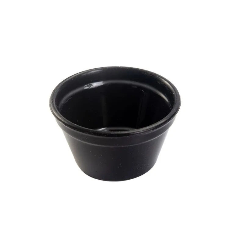 Ramequim Cheff 90ml Preto em Silicone