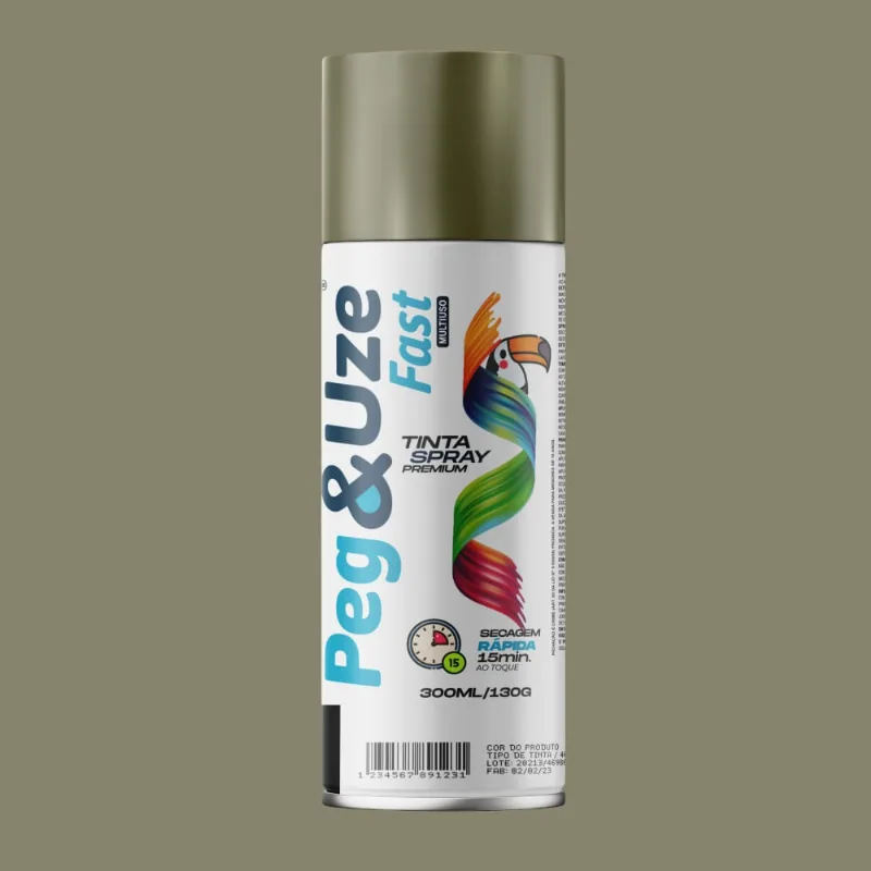 Tinta Spray Metalico 300ml Peg e Use Tinta Spray Metalico Ouro 300ml Peg e Use
