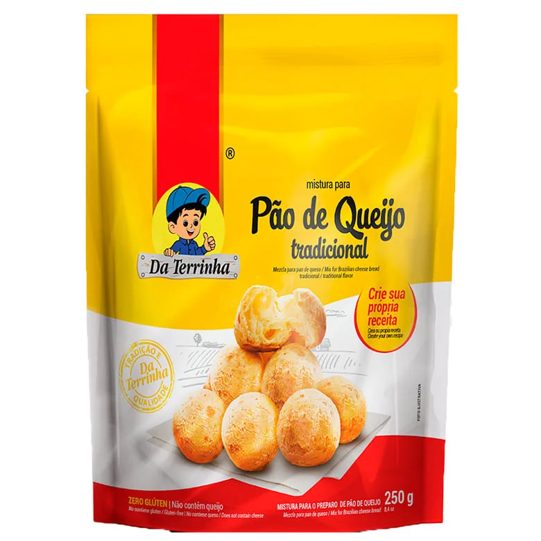 Mistura para Pão de Queijo Da Terrinha 250g - Da Terrinha - Mercearia