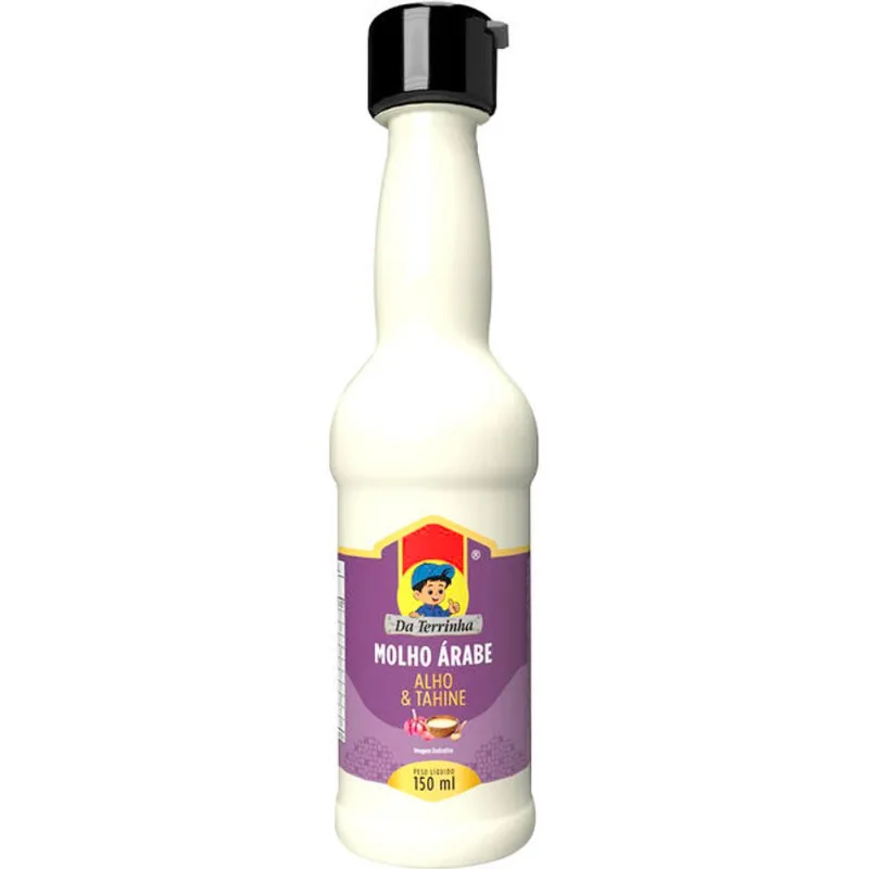 Molho Árabe Da Terrinha Alho 150ml