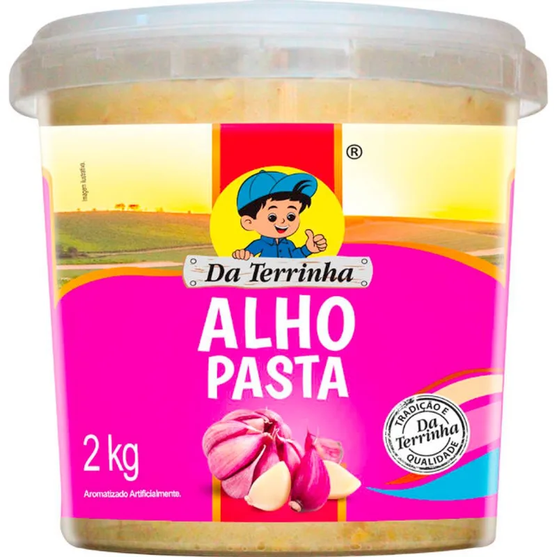 Alho em Pasta Da Terrinha 2kg