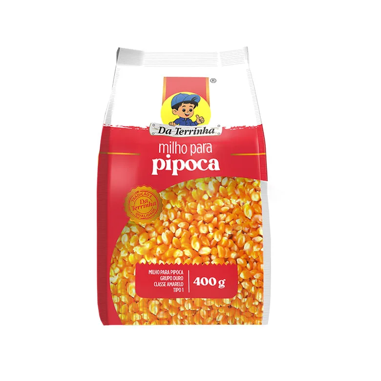 Milho Pipoca Da Terrinha 400g - Da Terrinha - Mercearia