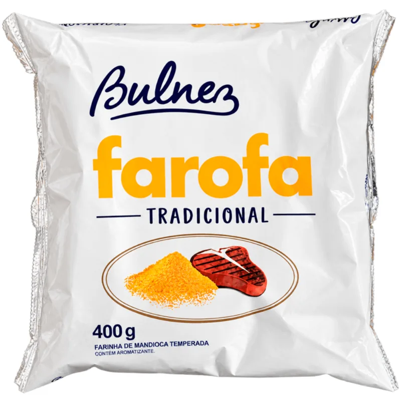 Farofa Bulnez Tradicional 400g