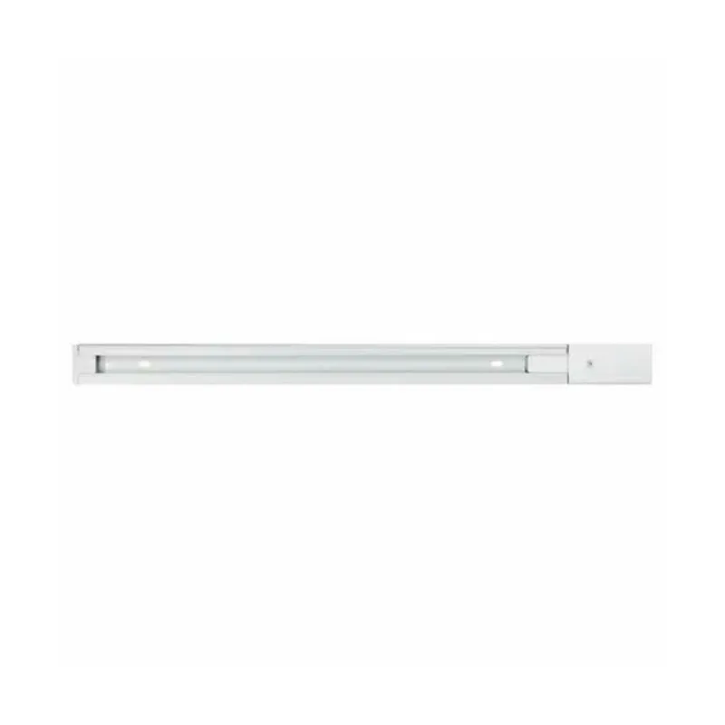 Trilho Eletrificado Sobrepor com Canaleta Nordecor Branco 2m