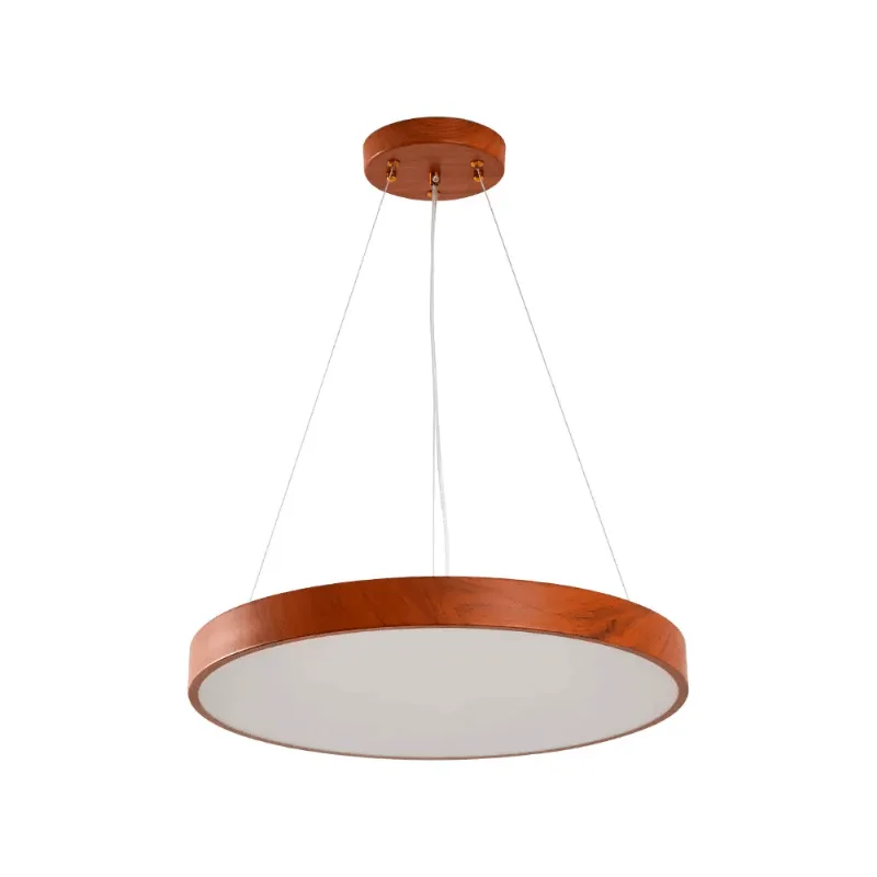 Pendente Led 60cm Oris 36W 3000K Imbuia Autovolt Nordecor Unidade