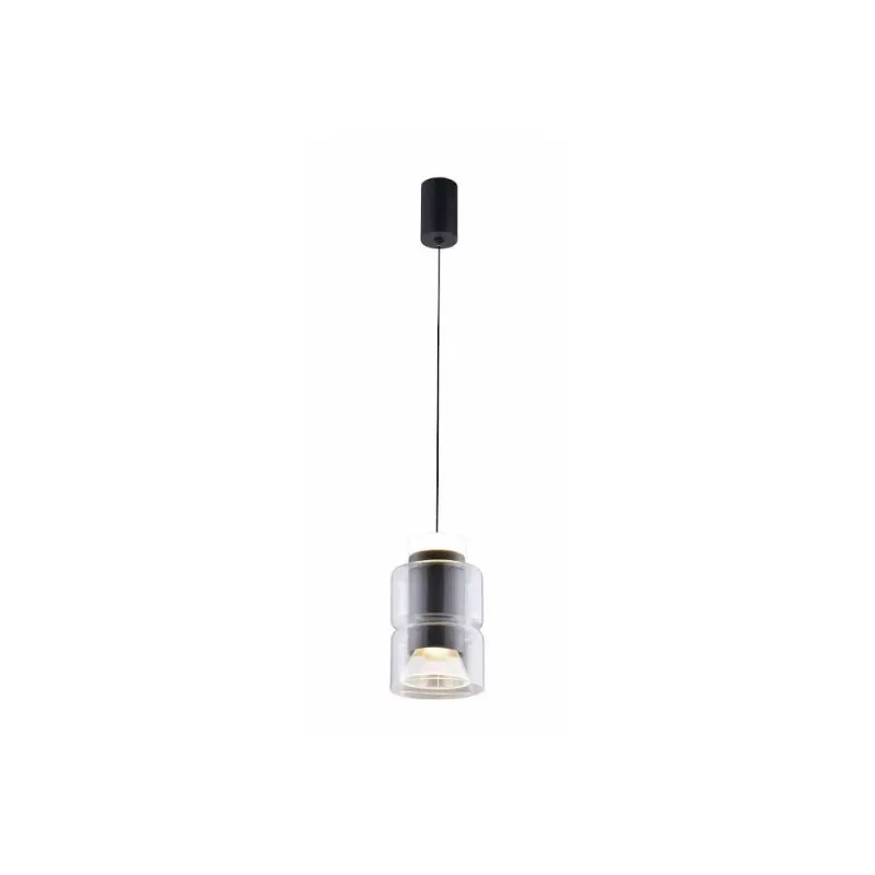 Pendente LED Roz 5W 3000K Nordecor Preto Peça