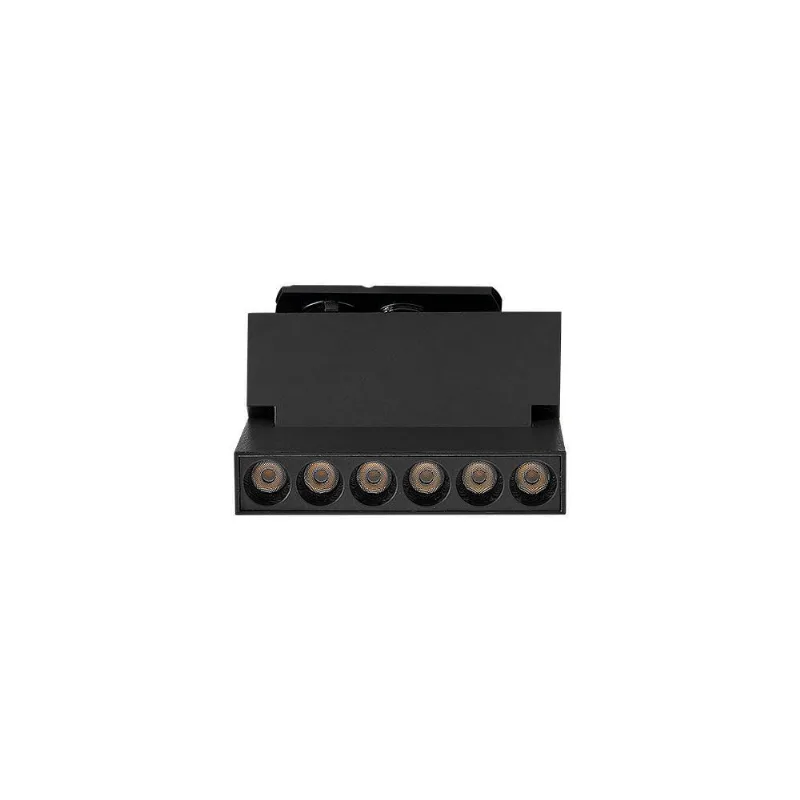 Módulo Led Projetor Para Trilho Nordecor Duli 6w 12cm Alto Irc 90 Bivolt Preto 4000k Luz Neutra 6363