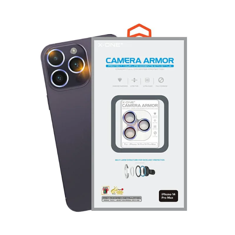 Película Câmera Armor Safira Para iPhone 12 Pro - Diamante - Com Garantia - X-ONE